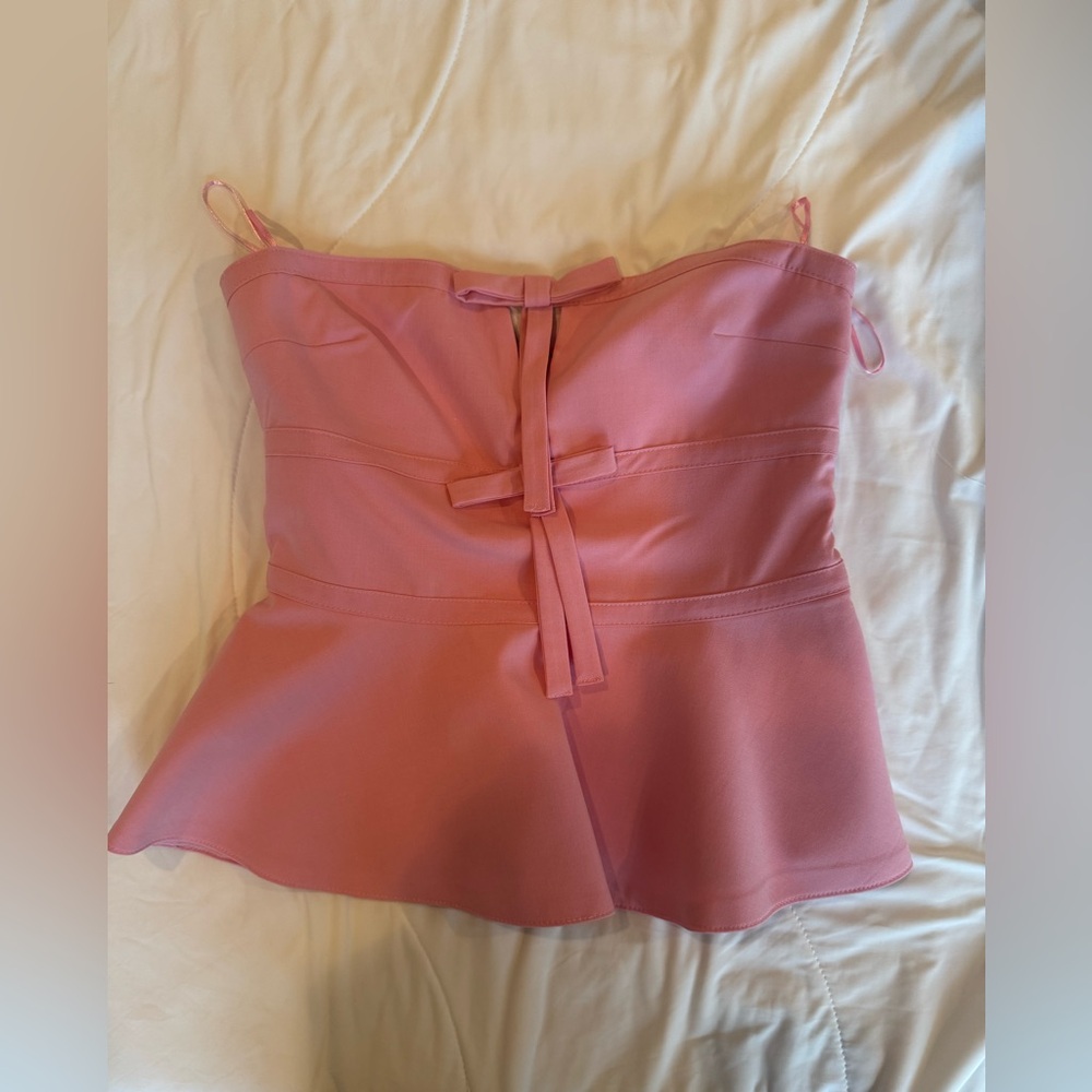 NWTS SIZE XS - Zara Pink Strapless Top
